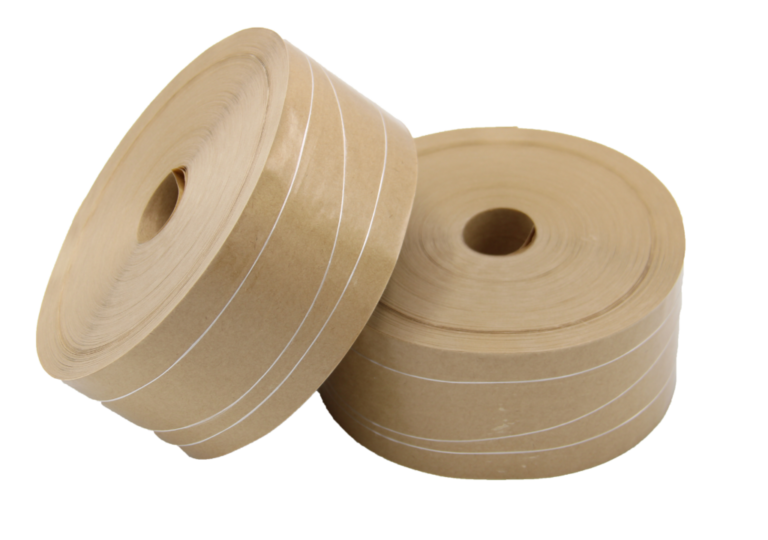 IDL Packaging Nastro Gommato Rinforzato Attivato Con Acqua – 7 Cm X 137 M, Confezione Da 10 Rotoli