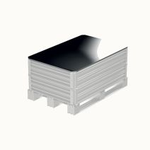 Coperchio per pallet in metallo