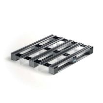 Pallet in metallo 120x100 cm - con assi