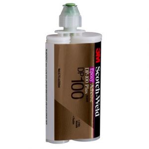 3M DP100 PLUS - Adesivo epossidico per vetro e ceramica