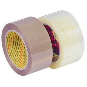 Nastro da imballo Scotch® marrone con tendinastro, 50 mm x 20 m, 1