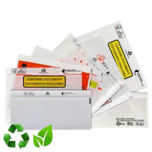 Buste porta documenti in plastica riciclata