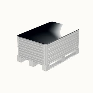 Coperchio per pallet in metallo