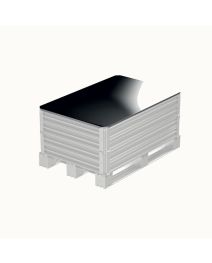 Coperchio per pallet in metallo