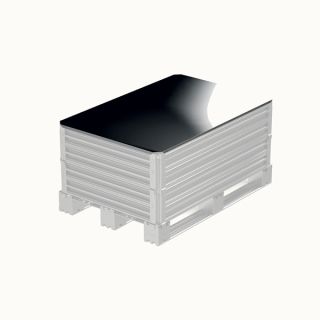 Coperchio per pallet in metallo