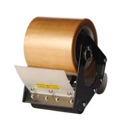 Dispenser Per Nastro Adesivo Da Banco - Doppia Rotaia Per Nastro Imballo E Trasparente, Metallico - Foto 12